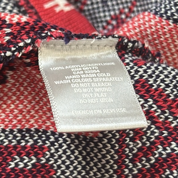 Urban Outfitters Red & Navy High-waist Knit Sweater Shorts Sz L | Sparkle & Fade - Picture 8 of 9